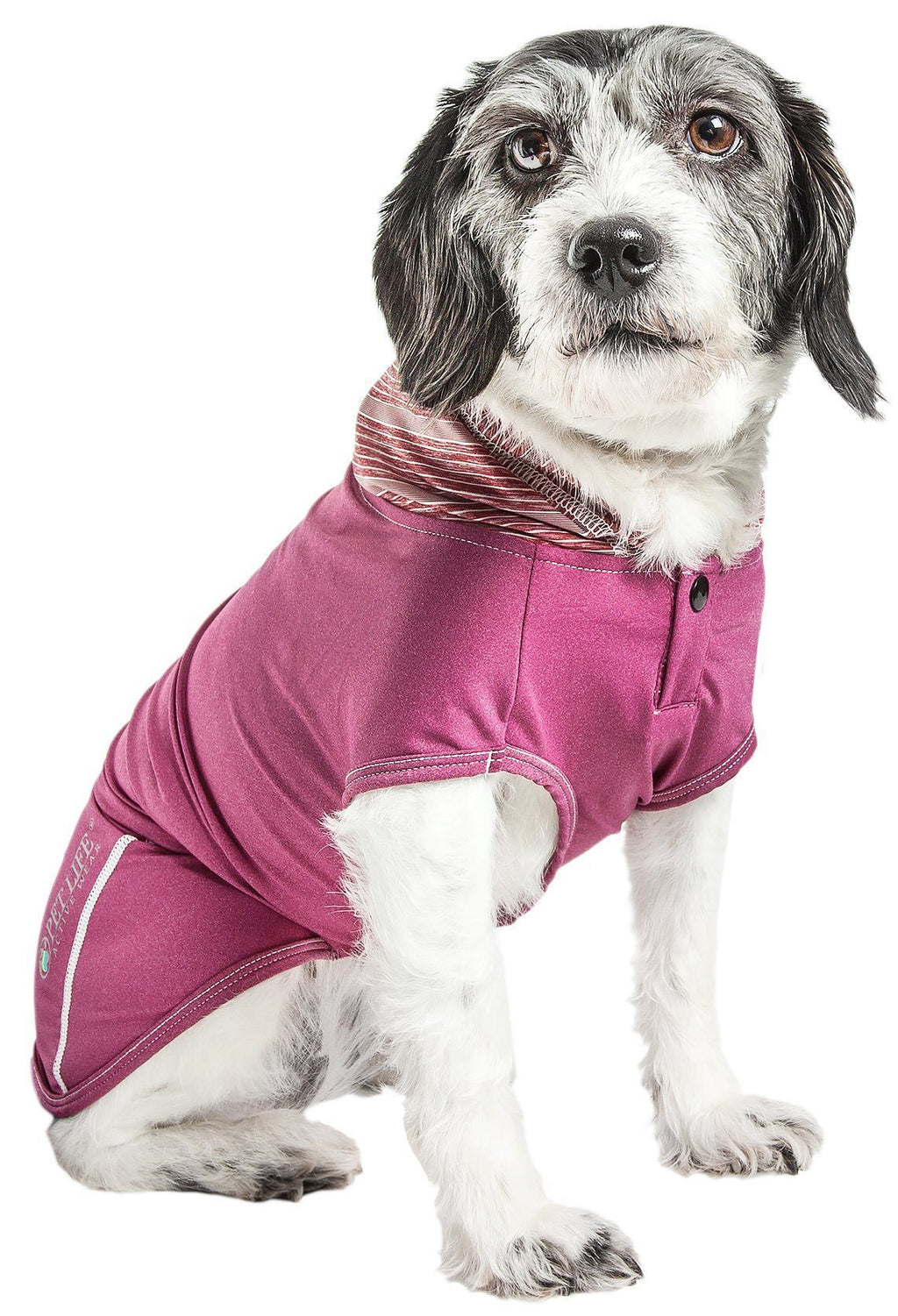 Active Pull-Rover 4-Way Stretch Sleeveless Fitness Yoga Dog T-Shirt Hoodie
