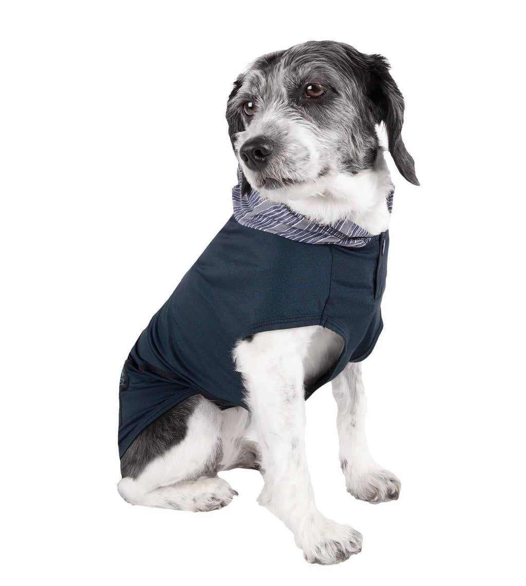 Active Pull-Rover 4-Way Stretch Sleeveless Fitness Yoga Dog T-Shirt Hoodie