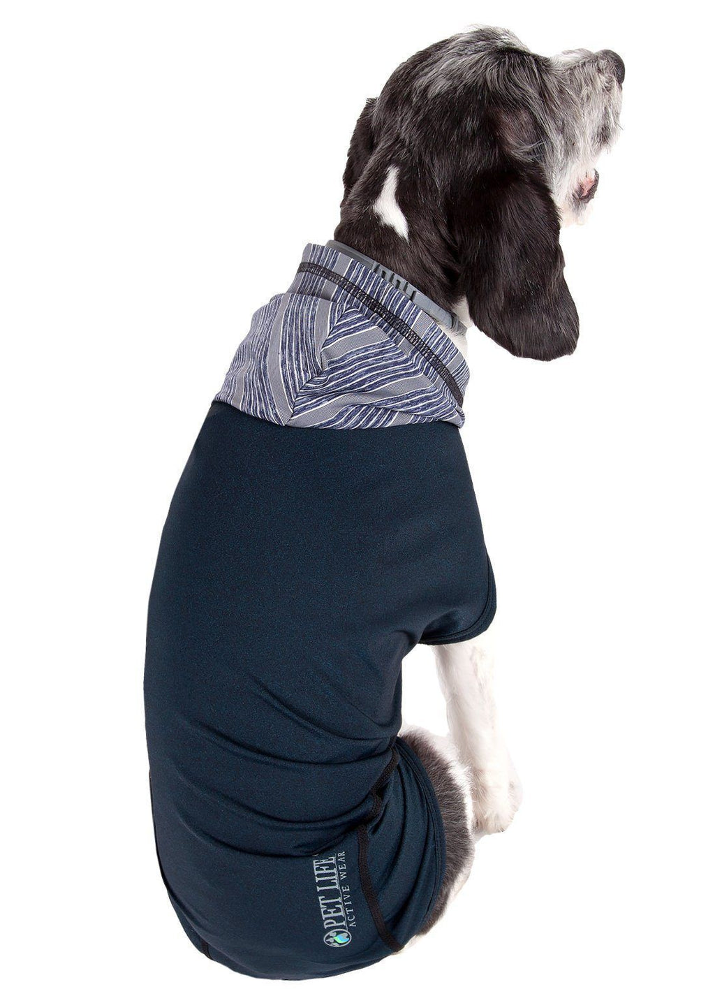 Active Pull-Rover 4-Way Stretch Sleeveless Fitness Yoga Dog T-Shirt Hoodie