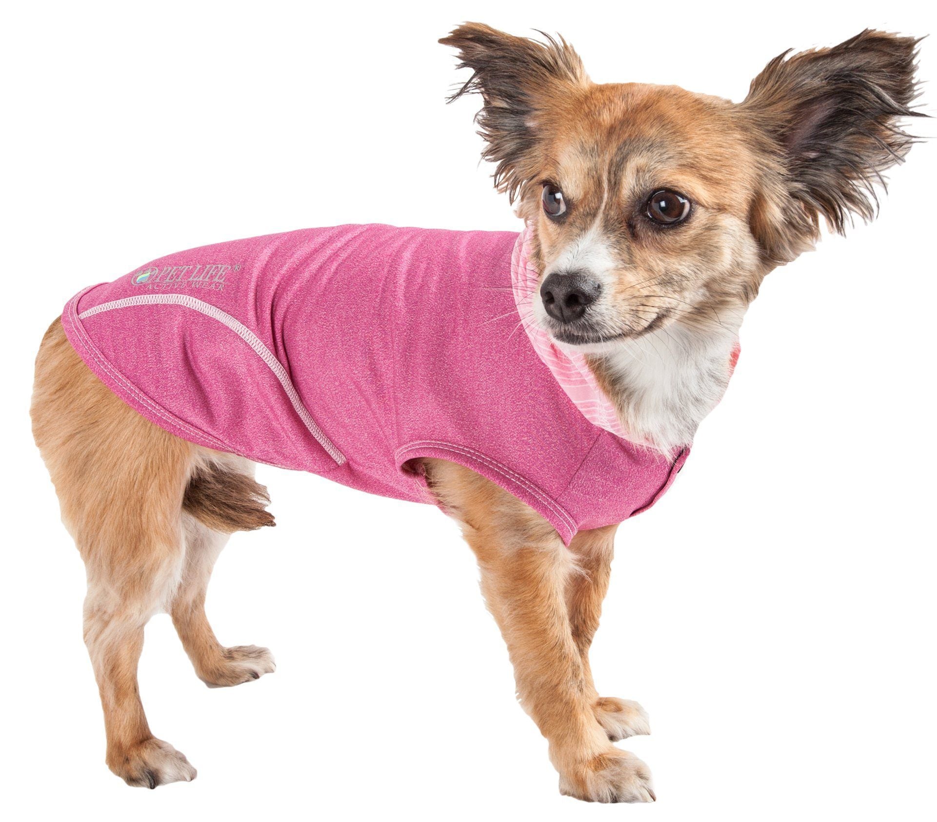 Active Pull-Rover 4-Way Stretch Sleeveless Fitness Yoga Dog T-Shirt Hoodie