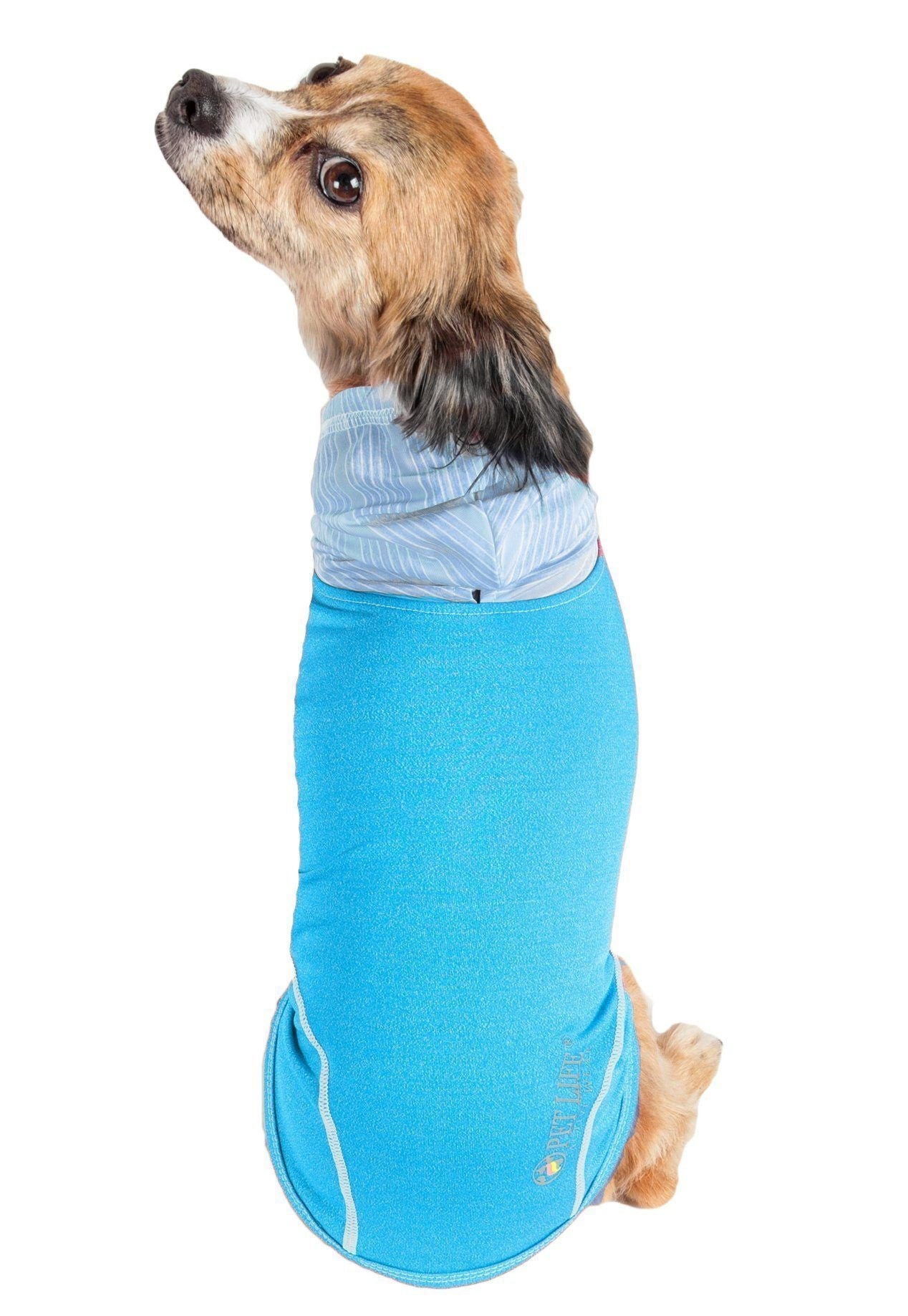 Active Pull-Rover 4-Way Stretch Sleeveless Fitness Yoga Dog T-Shirt Hoodie