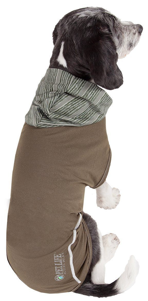 Active Pull-Rover 4-Way Stretch Sleeveless Fitness Yoga Dog T-Shirt Hoodie