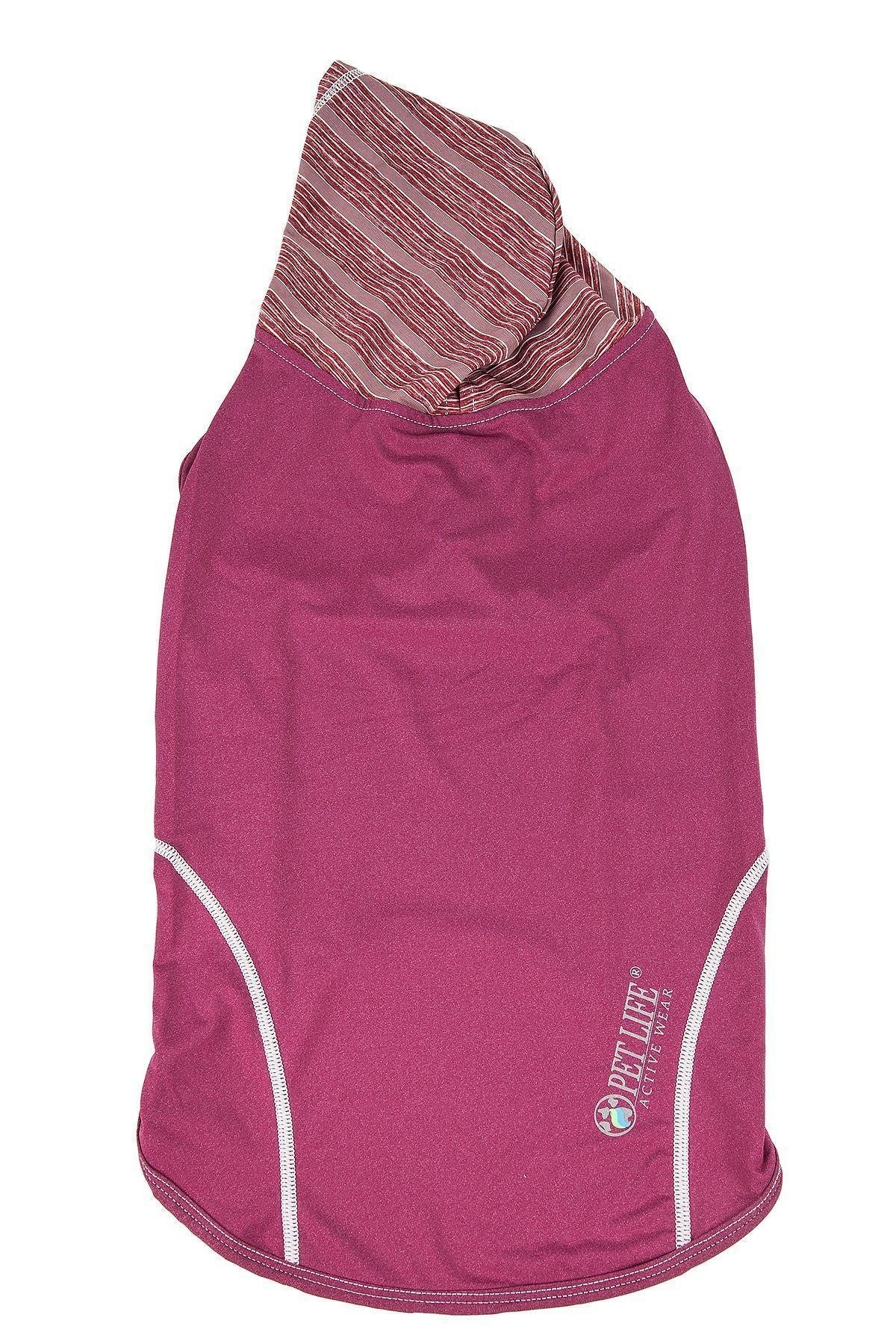 Active Pull-Rover 4-Way Stretch Sleeveless Fitness Yoga Dog T-Shirt Hoodie