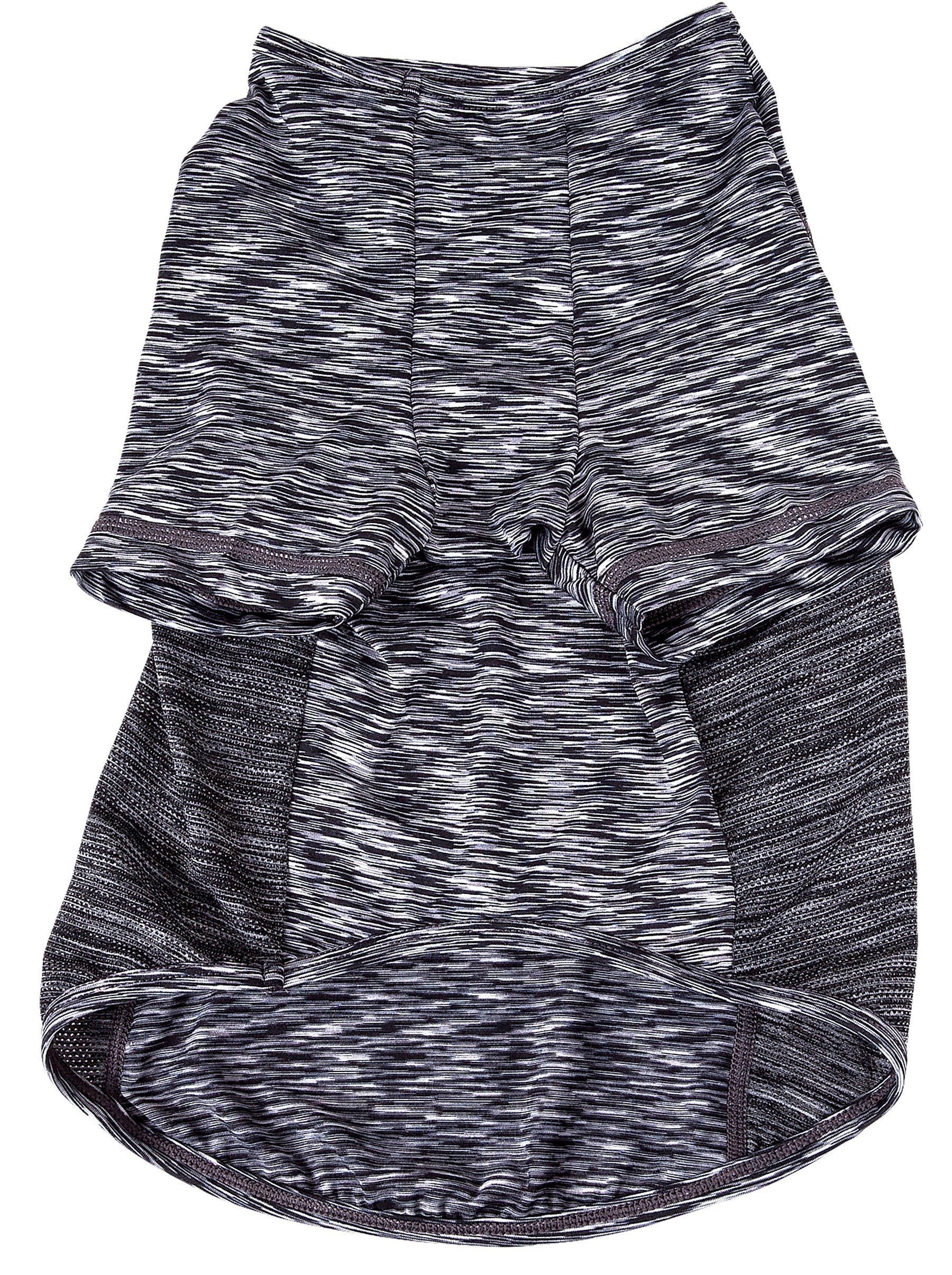 Active Warf Speed Heathered Ultra-Stretch Yoga Fitness Dog T-Shirt