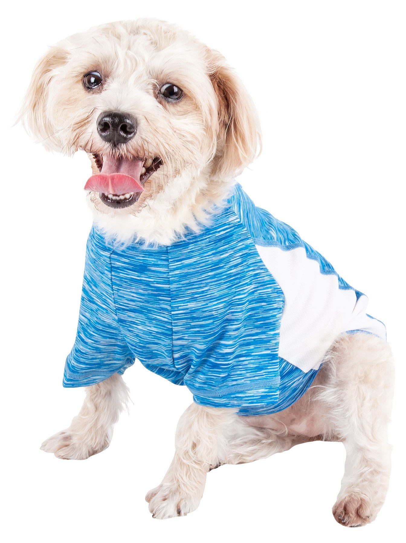 Active Warf Speed Heathered Ultra-Stretch Yoga Fitness Dog T-Shirt