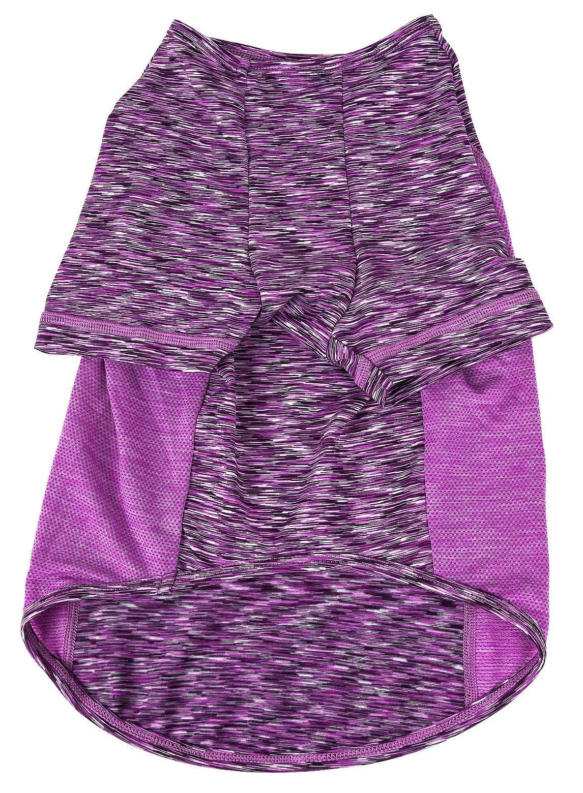 Active Warf Speed Heathered Ultra-Stretch Yoga Fitness Dog T-Shirt