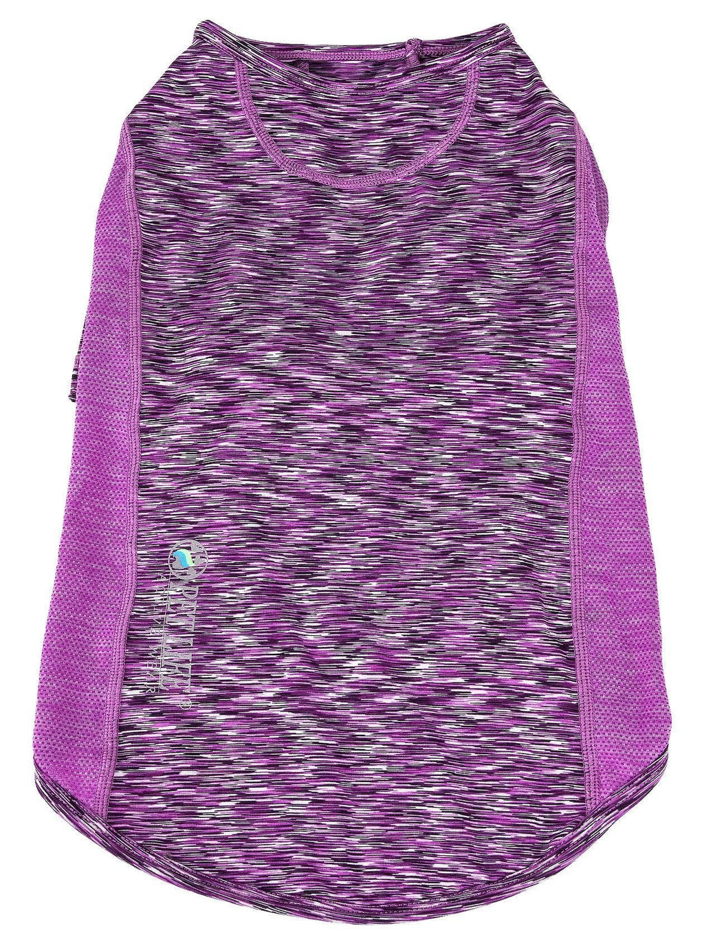 Active Warf Speed Heathered Ultra-Stretch Yoga Fitness Dog T-Shirt