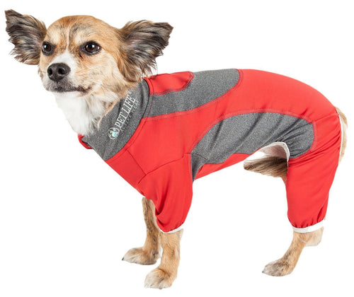Active Warm-Pup Stretchy Quick-Drying Fitness Yoga Dog Warm-Up Tracksuit