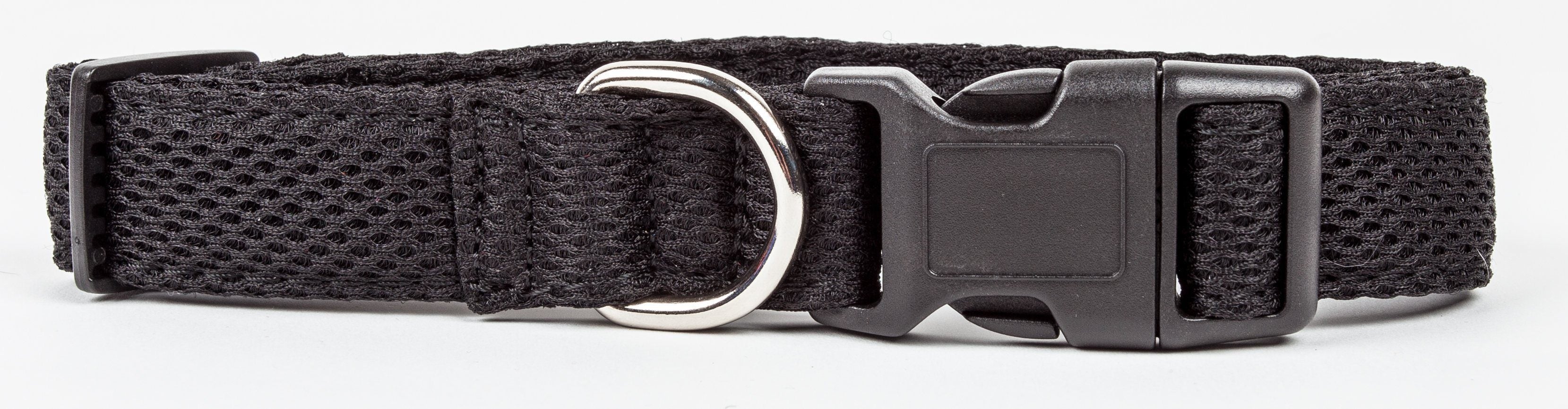 Aero Mesh Dual-Sided Breathable Adjustable Mesh Dog Collar – Multiple Colors