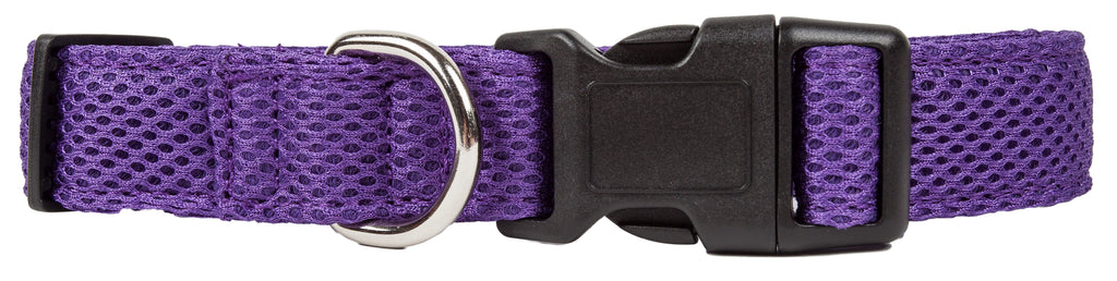 Aero Mesh Dual-Sided Breathable Adjustable Mesh Dog Collar – Multiple Colors