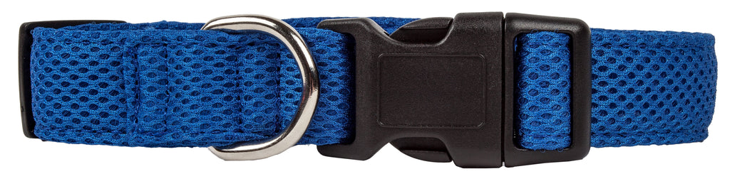 Aero Mesh Dual-Sided Breathable Adjustable Mesh Dog Collar – Multiple Colors