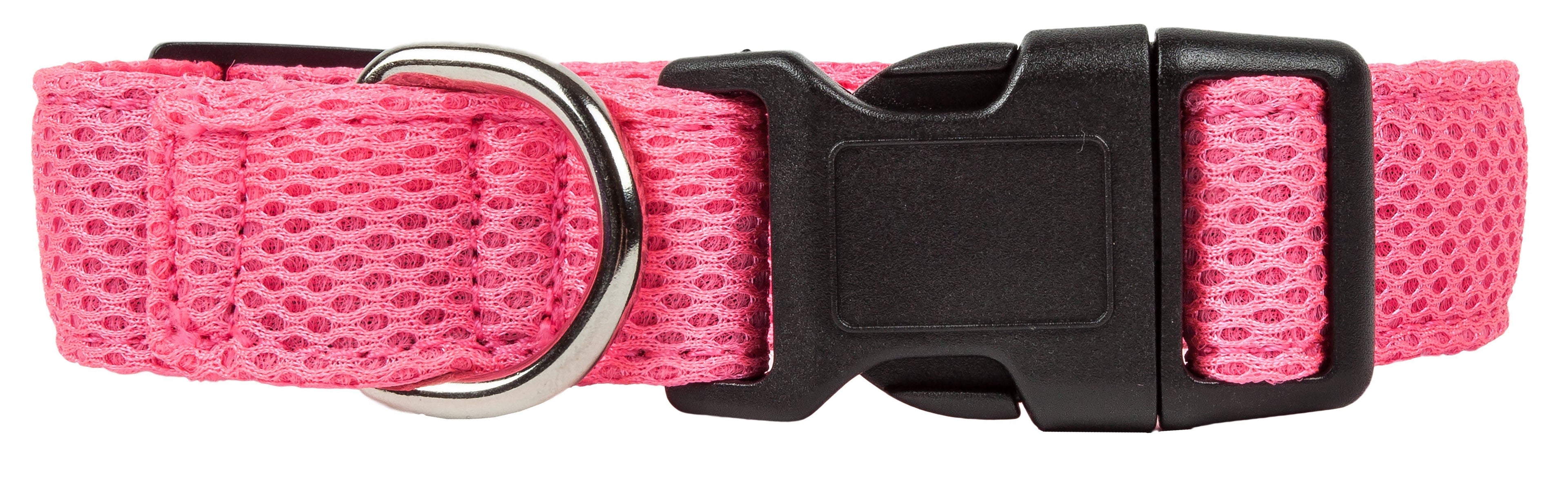 Aero Mesh Dual-Sided Breathable Adjustable Mesh Dog Collar – Multiple Colors