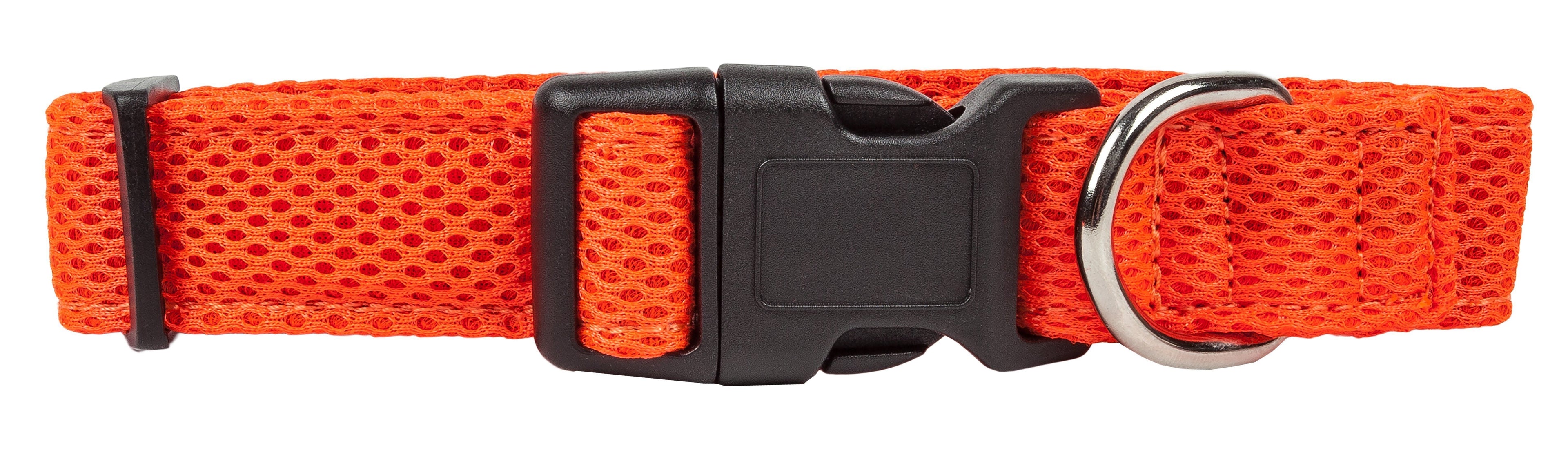 Aero Mesh Dual-Sided Breathable Adjustable Mesh Dog Collar – Multiple Colors