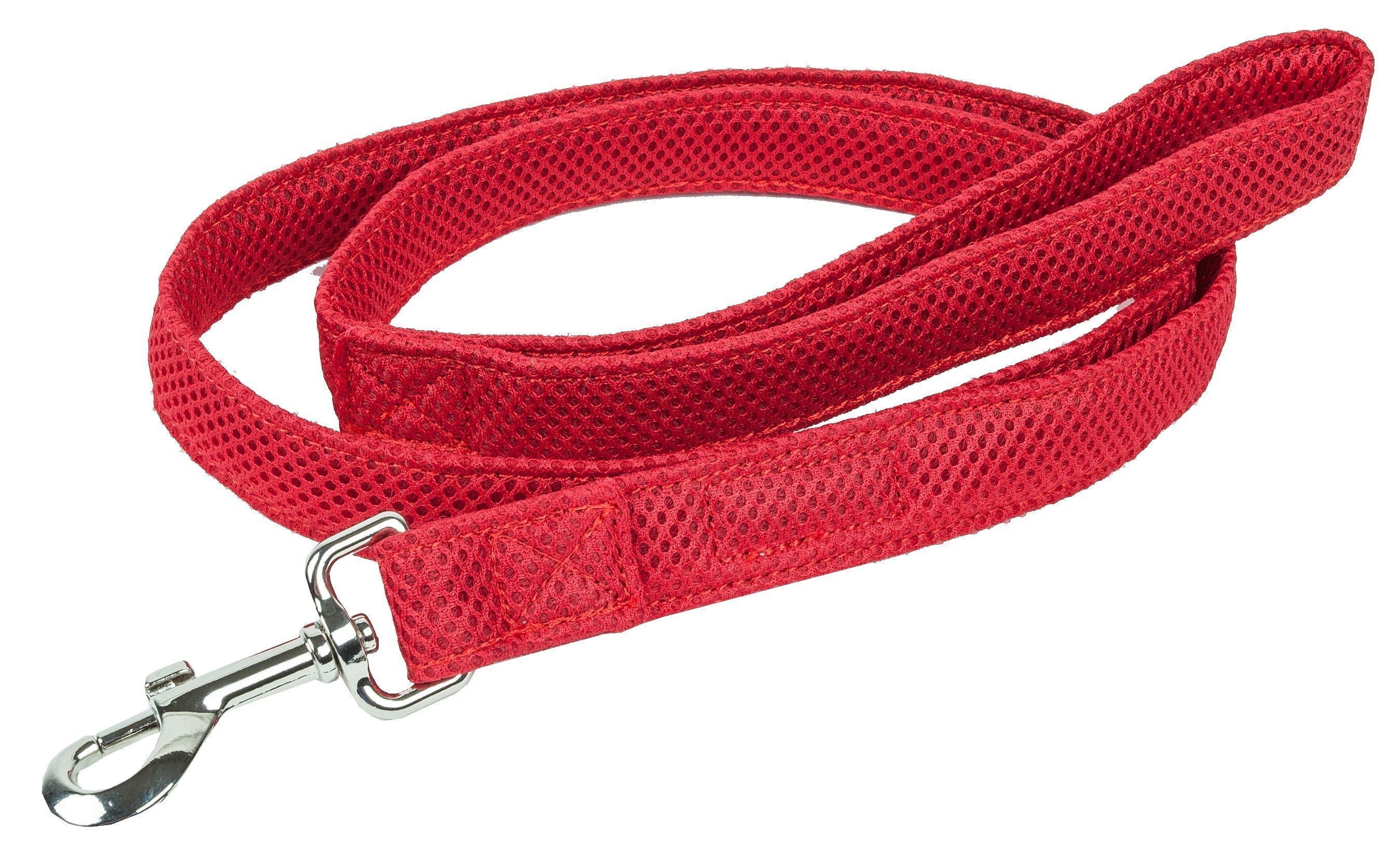 Aero Mesh Breathable Adjustable Dual-Sided Mesh Dog Leash – Multiple Colors