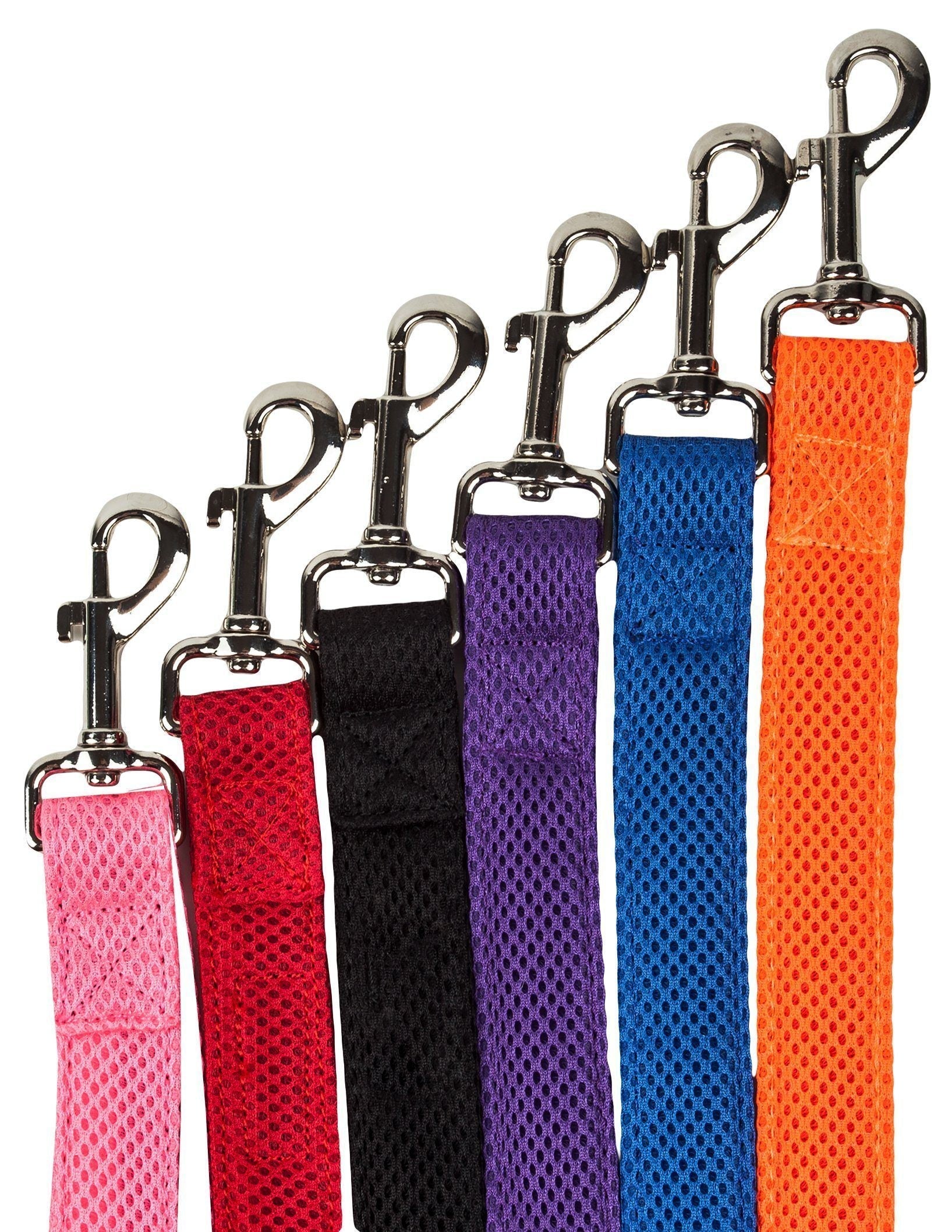 Aero Mesh Breathable Adjustable Dual-Sided Mesh Dog Leash – Multiple Colors