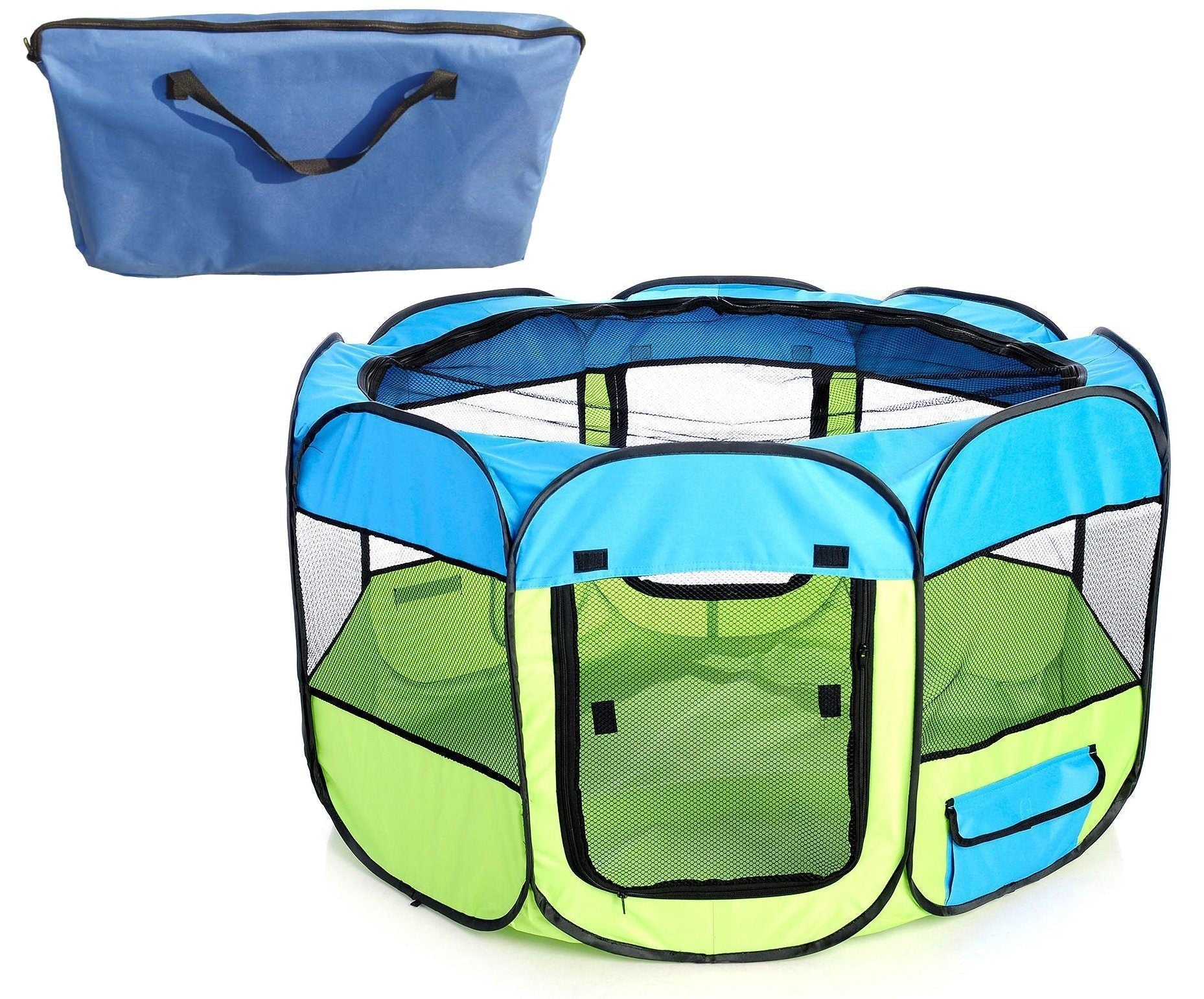 All-Terrain Lightweight Folding Wire-Framed Collapsible Travel Dog Playpen