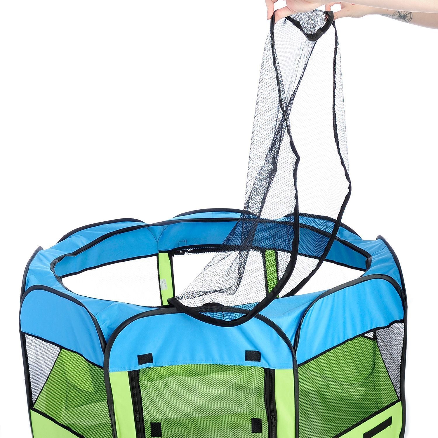 All-Terrain Lightweight Folding Wire-Framed Collapsible Travel Dog Playpen