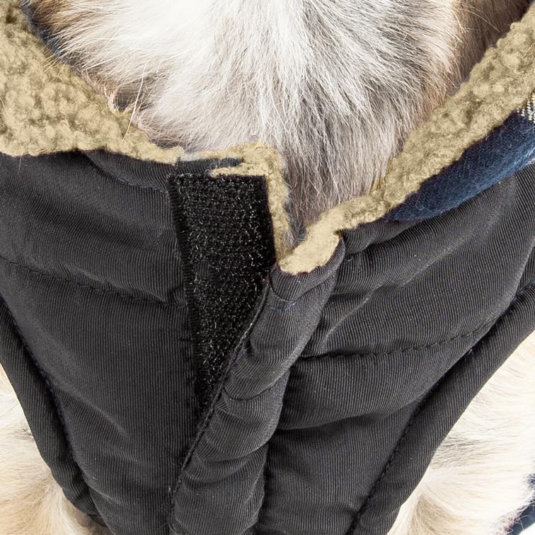 Allegiance Classical Insulated Plaid Dog Jacket