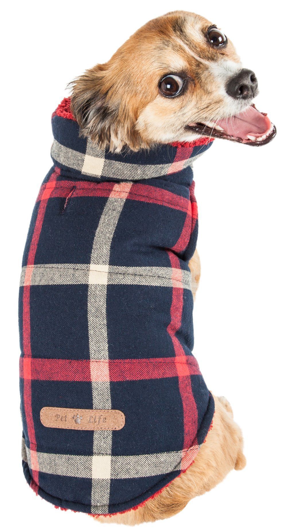 Allegiance Classical Insulated Plaid Dog Jacket
