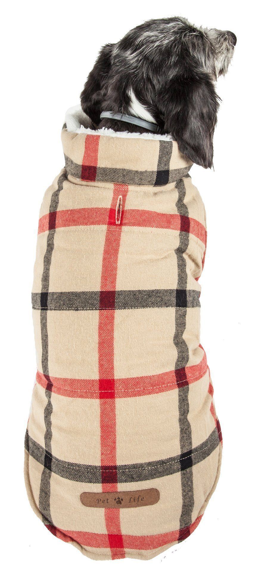 Allegiance Classical Insulated Plaid Dog Jacket