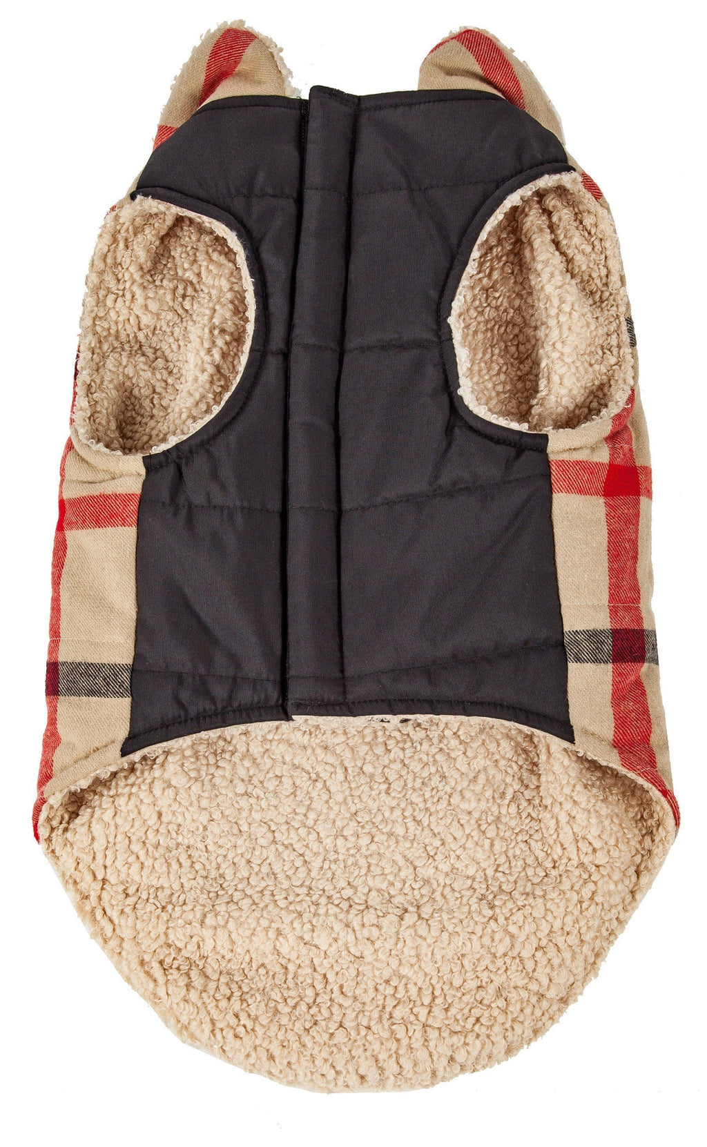Allegiance Classical Insulated Plaid Dog Jacket