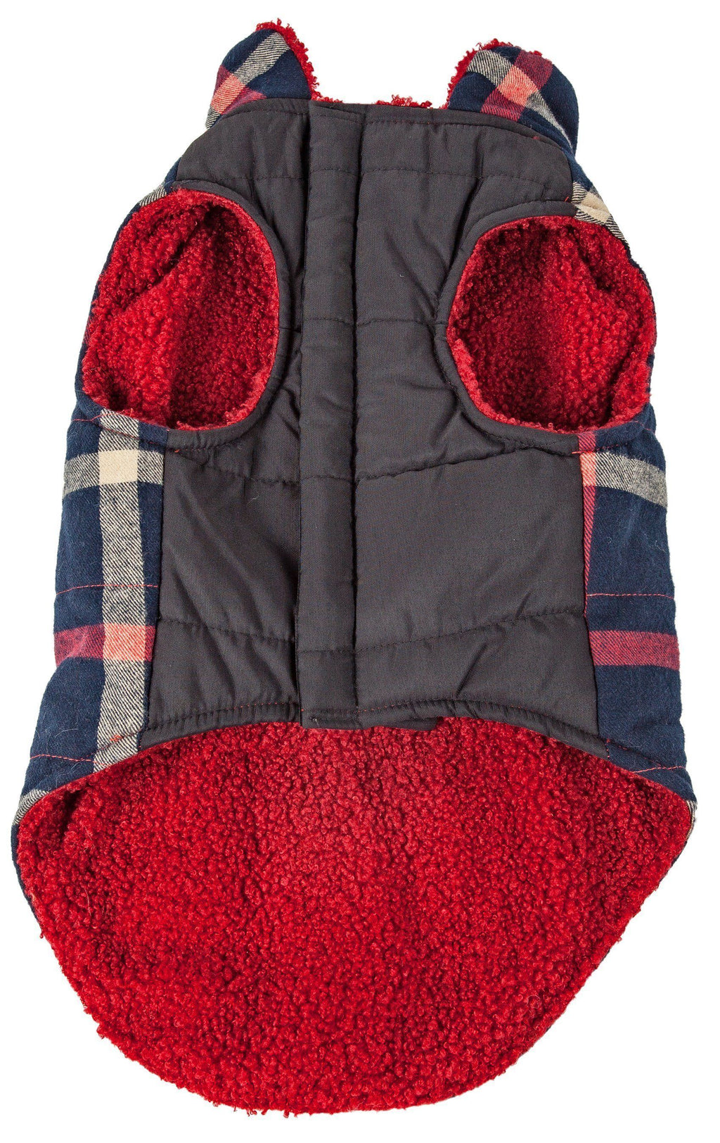Allegiance Classical Insulated Plaid Dog Jacket