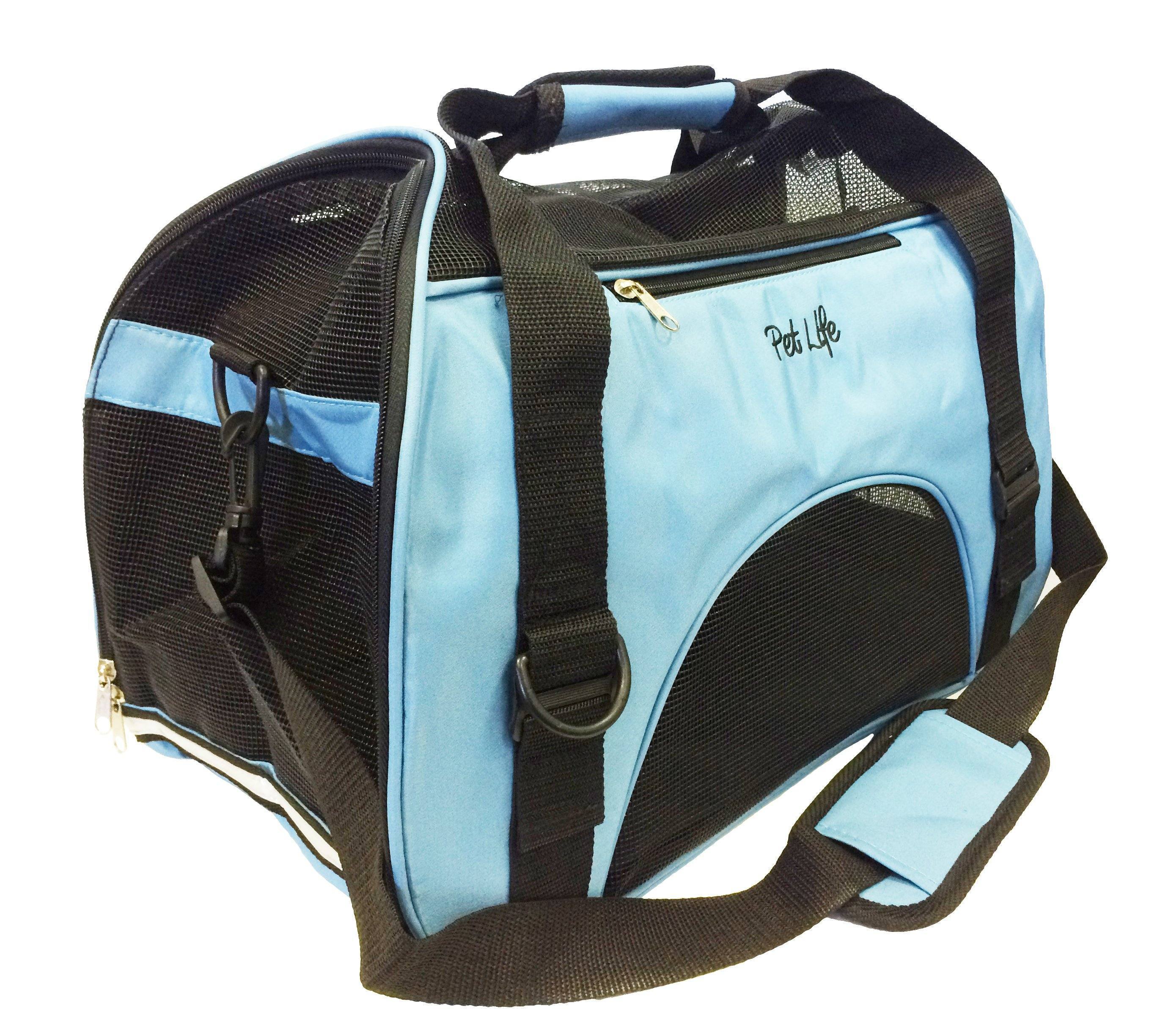 Altitude Force Airline Approved Sporty Zippered Fashion Pet Dog Carrier