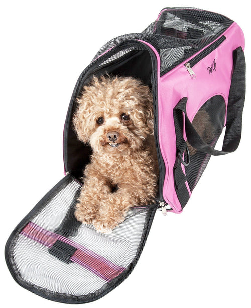 Altitude Force Airline Approved Sporty Zippered Fashion Pet Dog Carrier