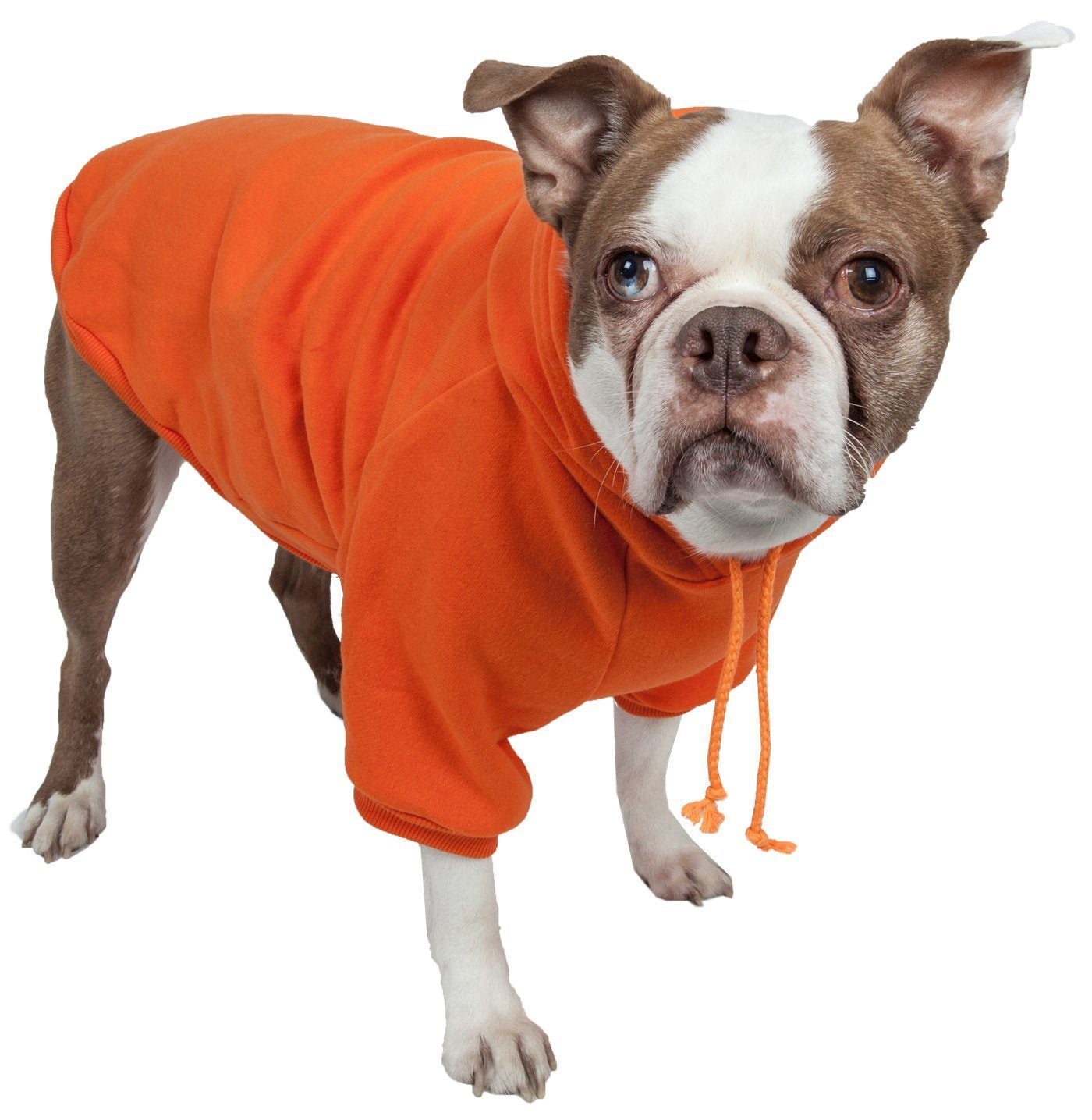 Pet Life ® 'American Classic' Fashion Plush Cotton Hooded Dog Sweater