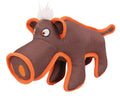 Dura-Chew Plush Animal Nylon Squeaker Dog Toy