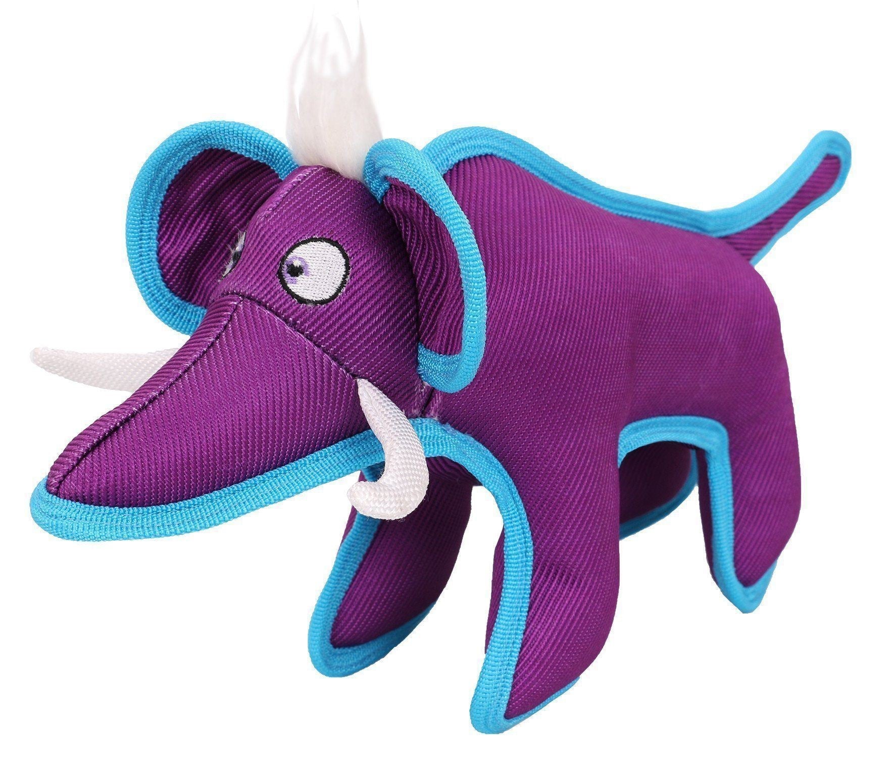 Dura-Chew Plush Animal Nylon Squeaker Dog Toy