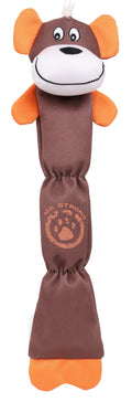 Animated Extra Long Nylon Squeaker Water-Resistant Plush Dog Toy