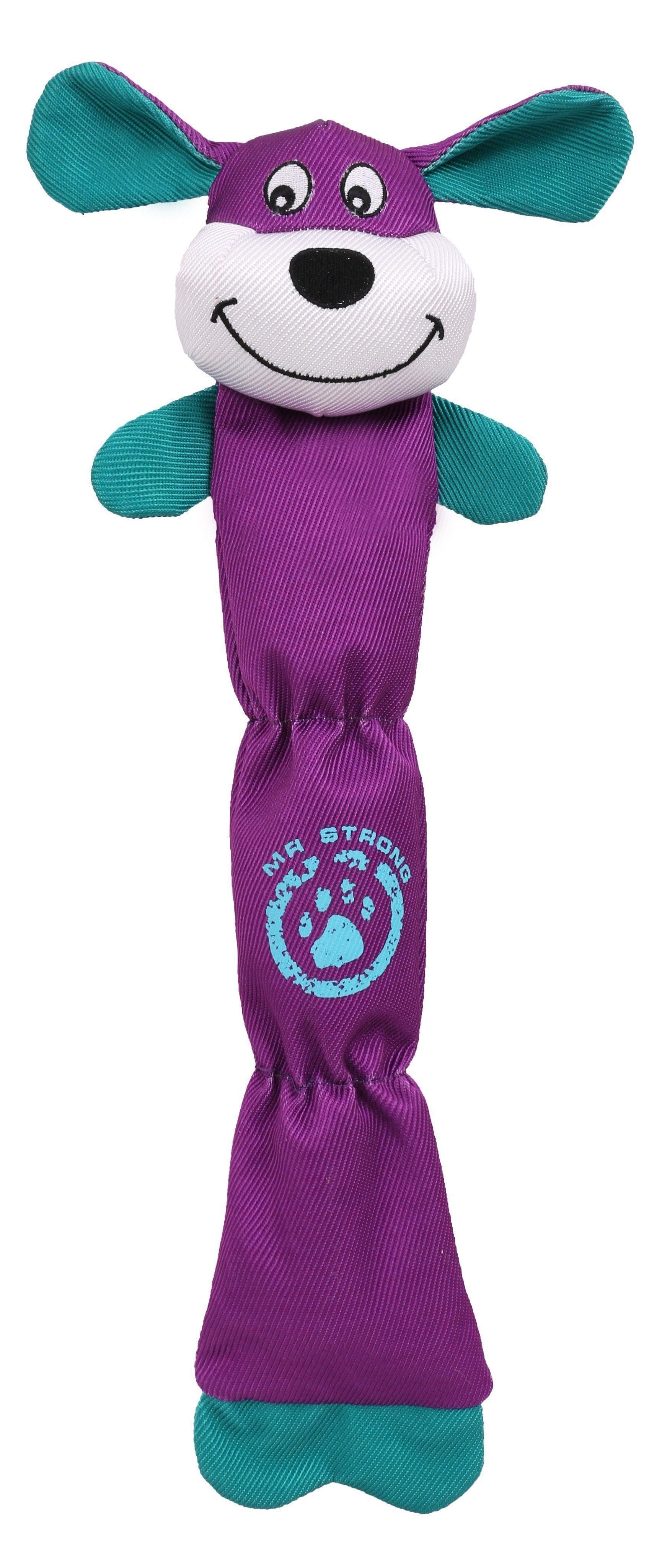 Animated Extra Long Nylon Squeaker Water-Resistant Plush Dog Toy