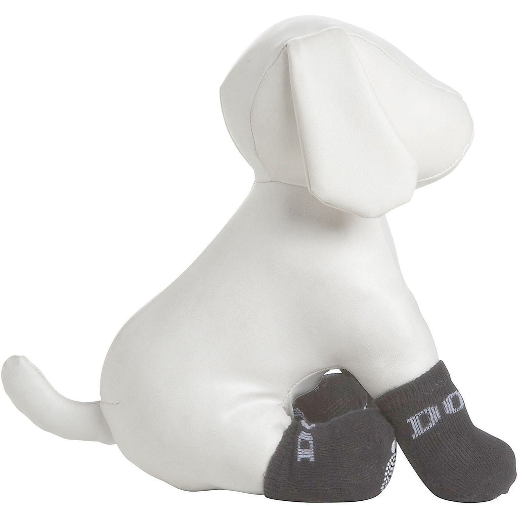 Anti-Slip Rubberized Gripped Breathable Stretch Dog Socks – Set of 4