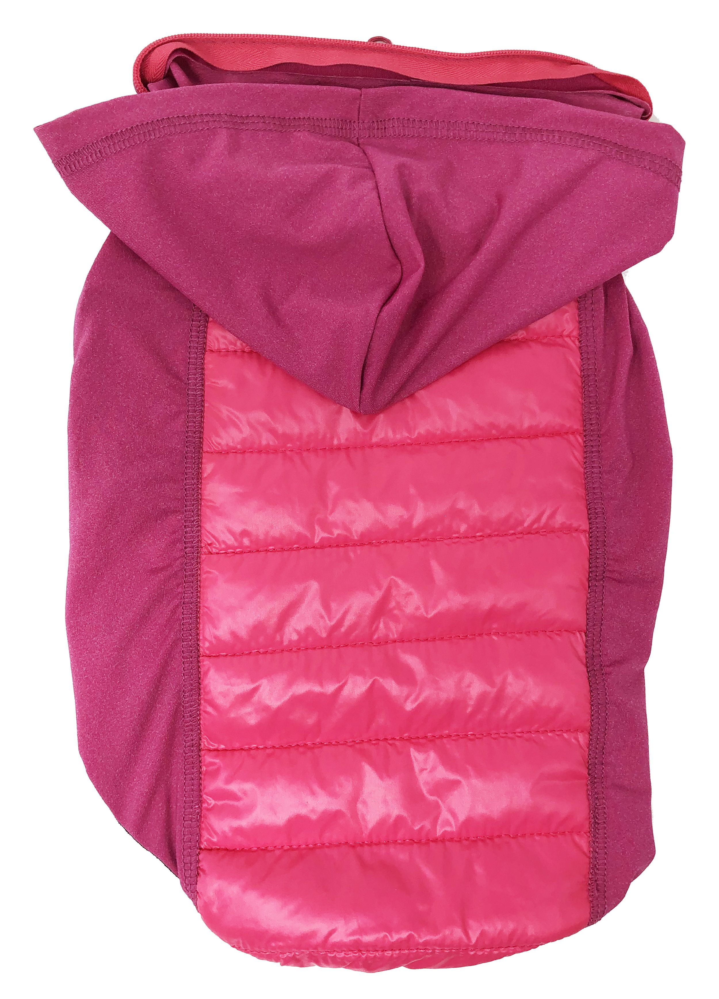 Pet Life ® 'Apex' Lightweight Hybrid 4-Season Stretch and Quick-Dry Dog Coat w/ Pop out Hood