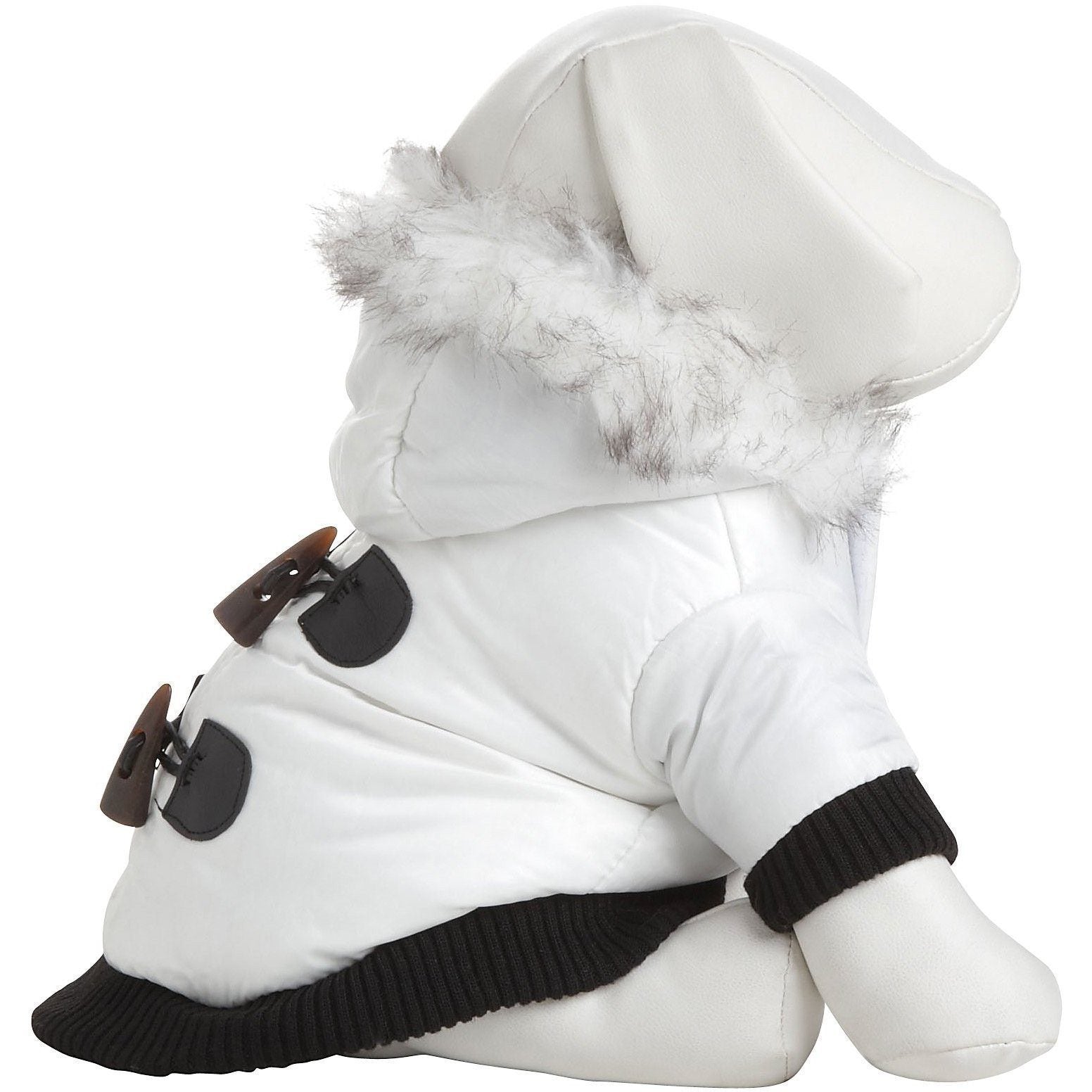 Aspen Winter-White 3M Insulated Fashion Parka Dog Coat