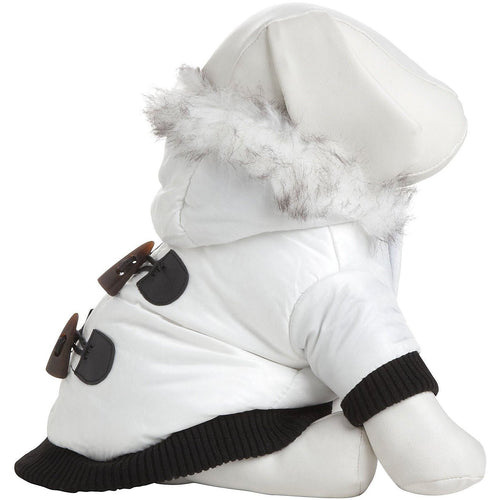Aspen Winter-White 3M Insulated Fashion Parka Dog Coat