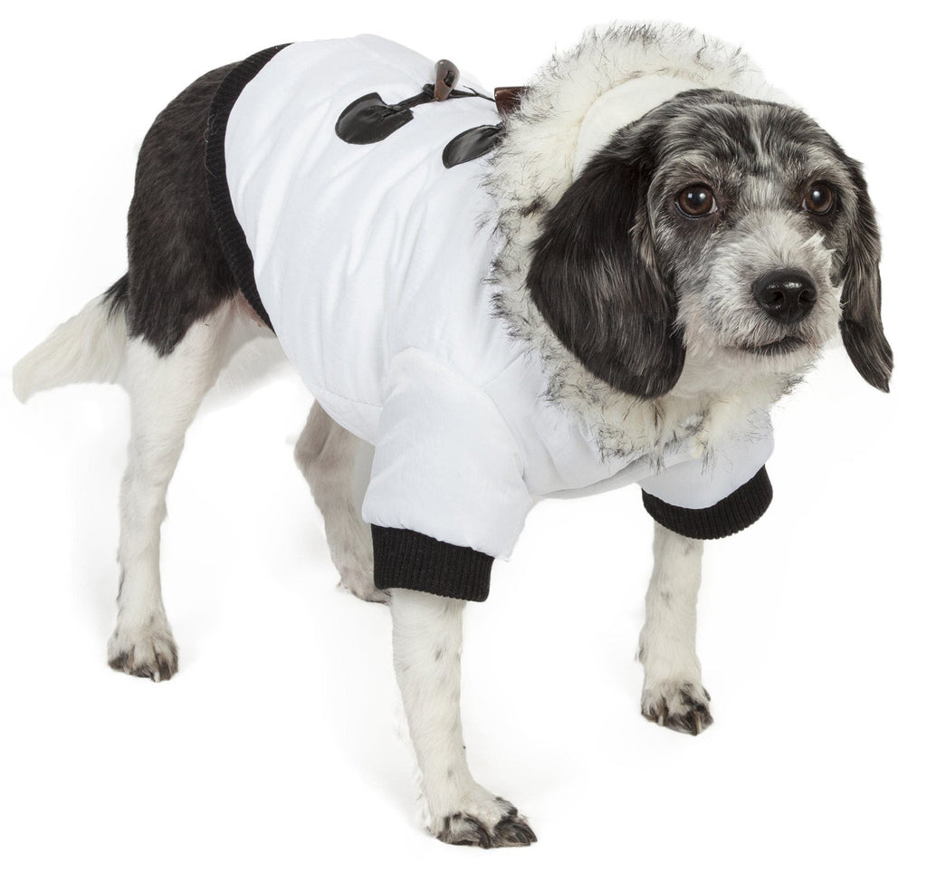 Aspen Winter-White 3M Insulated Fashion Parka Dog Coat