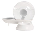 Auto-Myst Snail Shaped 2-in-1 Gravity Filtered Water Dispenser and Food Bowl