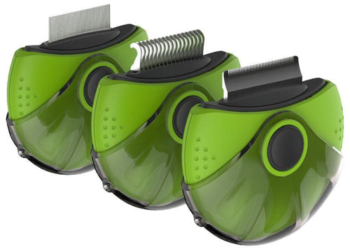 Axler Triple Rotating Rake Deshedder and Dematting Pet Comb