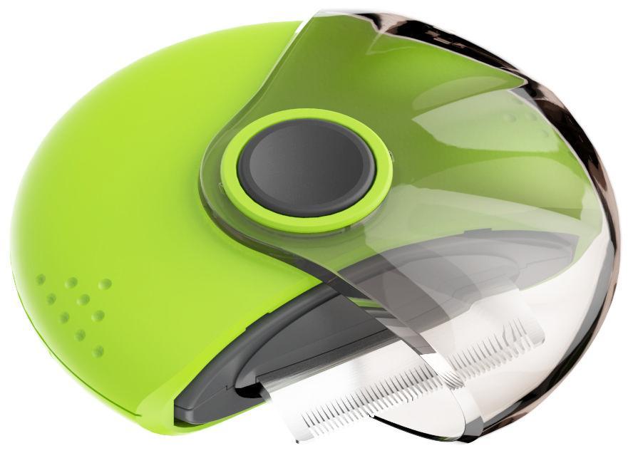 Pet Life ® 'Axler' Triple Rotating Rake Deshedder and Dematting Grooming Pet Comb