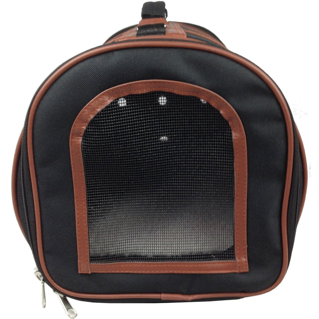 Bark Avenue Cylindrical Airline Approved Fashion Designer Pet Carrier
