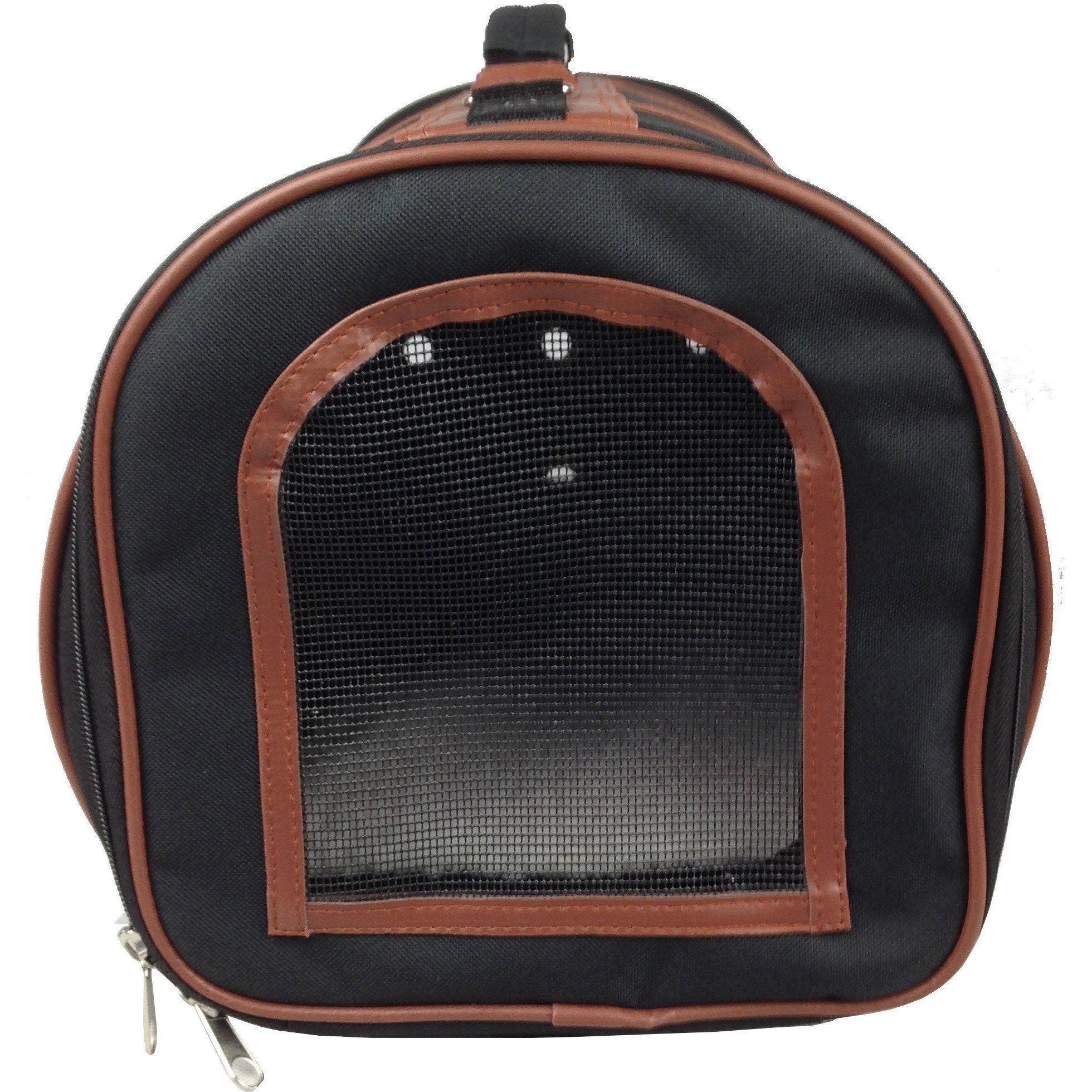 Bark Avenue Cylindrical Airline Approved Fashion Designer Pet Carrier
