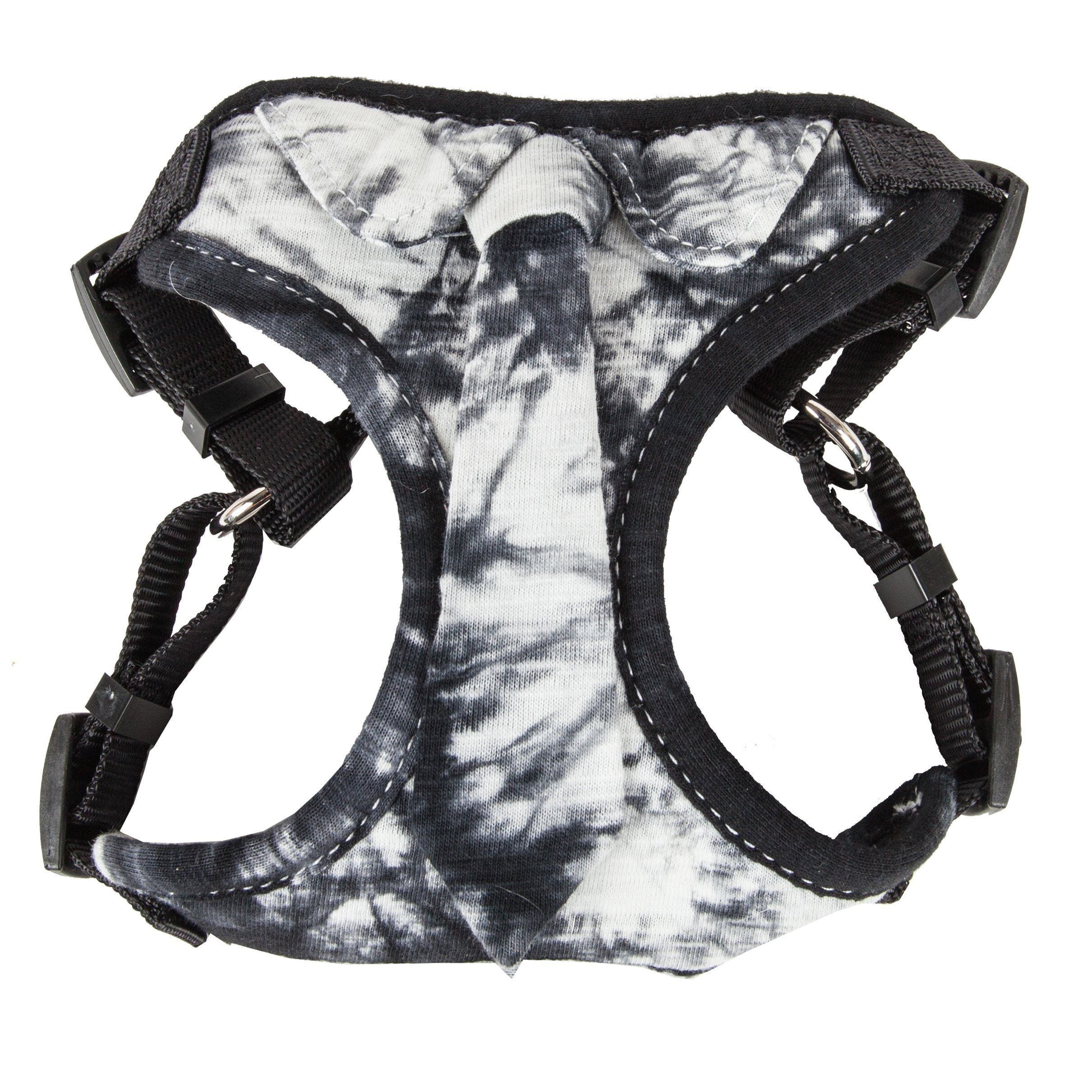 Bonatied Mesh Adjustable Dog Harness with Designer Neck Tie