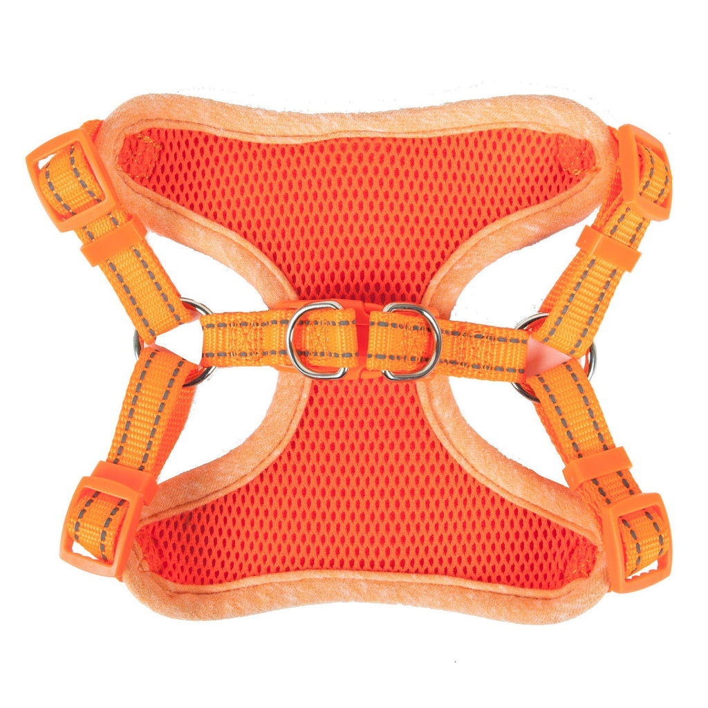 Bonatied Mesh Adjustable Dog Harness with Designer Neck Tie