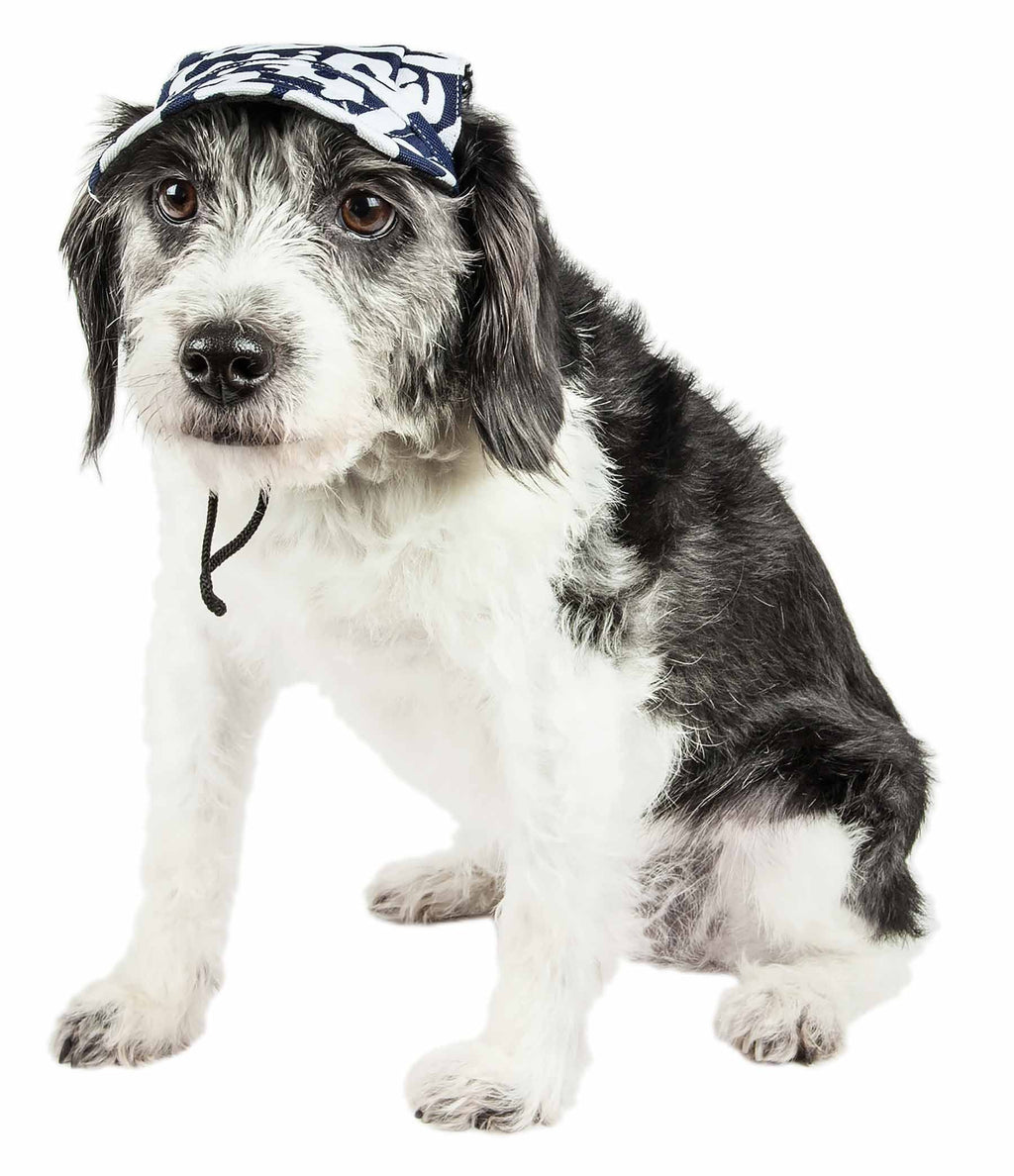 Bone Cappa Graffiti UV Protectant Adjustable Dog Hat Cap
