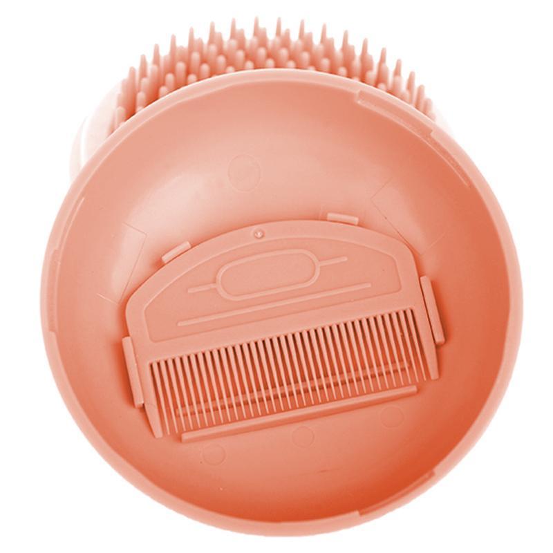 Bravel 3-in-1 Travel Pocketed Dual Grooming Brush and Pet Comb