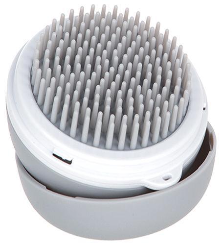 Bravel 3-in-1 Travel Pocketed Dual Grooming Brush and Pet Comb