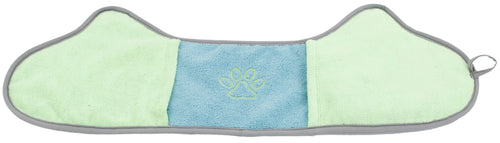 Bryer 2-in-1 Hand-Inserted Microfiber Pet Grooming Towel and Brush