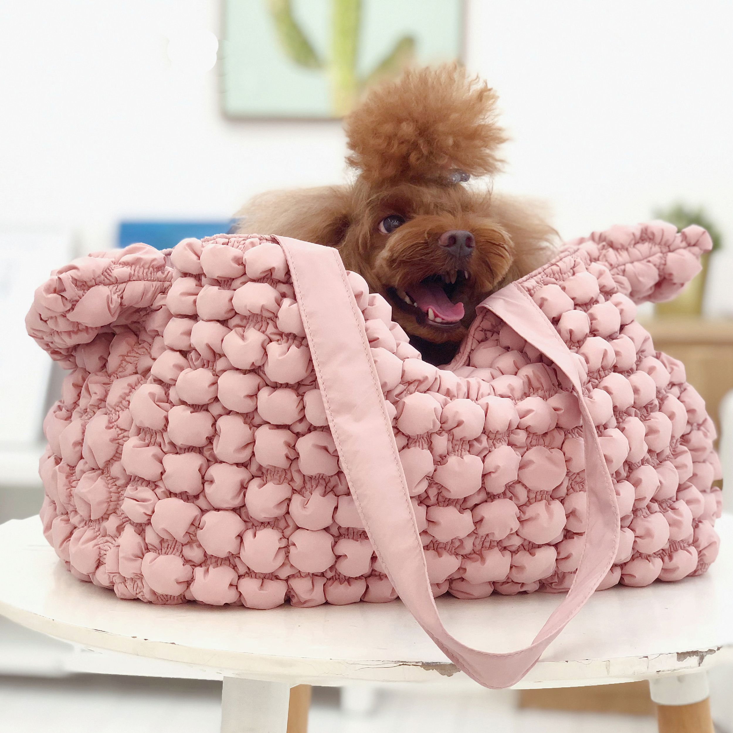 Bubble Vogue Ultra-Plush Fashion Designer Pet Carrier
